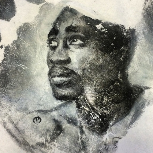 02-2Pac-Tupac-Shakur-Russell-Powell-Hand-Body-Painting-Transferred-to-Paper-www-designstack-co