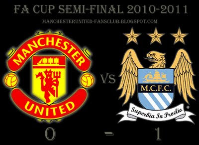 FA Cup semifinal Manchester United v Manchester City