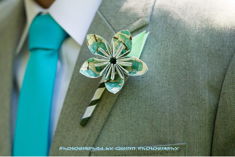 LWadamelon DIY Origami Boutonnieres