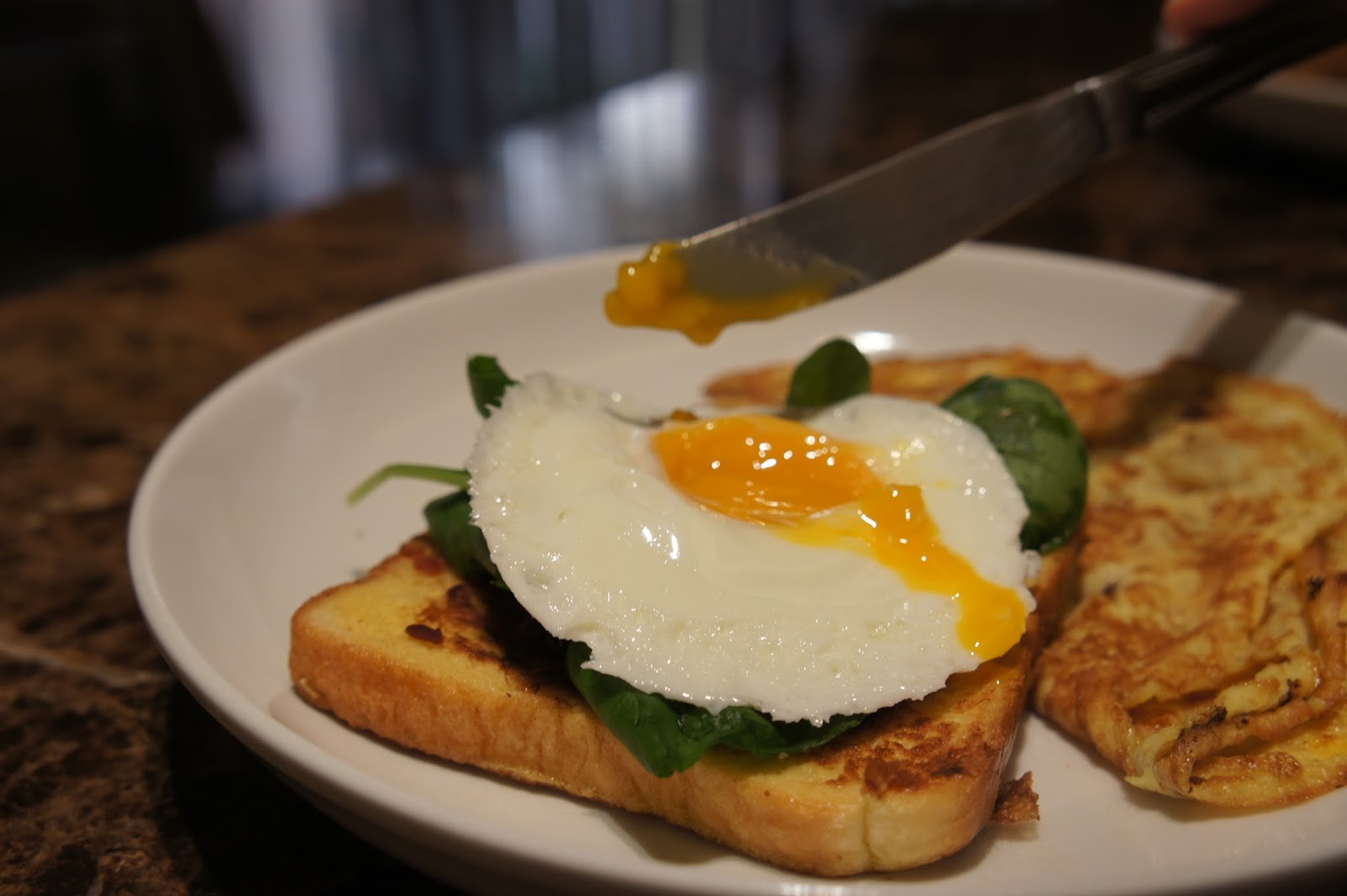 Say My Kitchen Sunday's All Egg Breakfast Cinnamon French Toast and