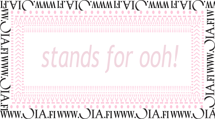 stands for ooh!