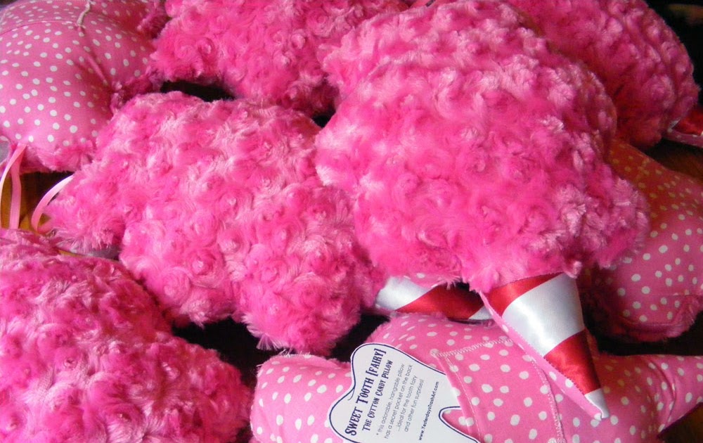 Yesterday's Trash New Handmade... The Cotton Candy Pillow!