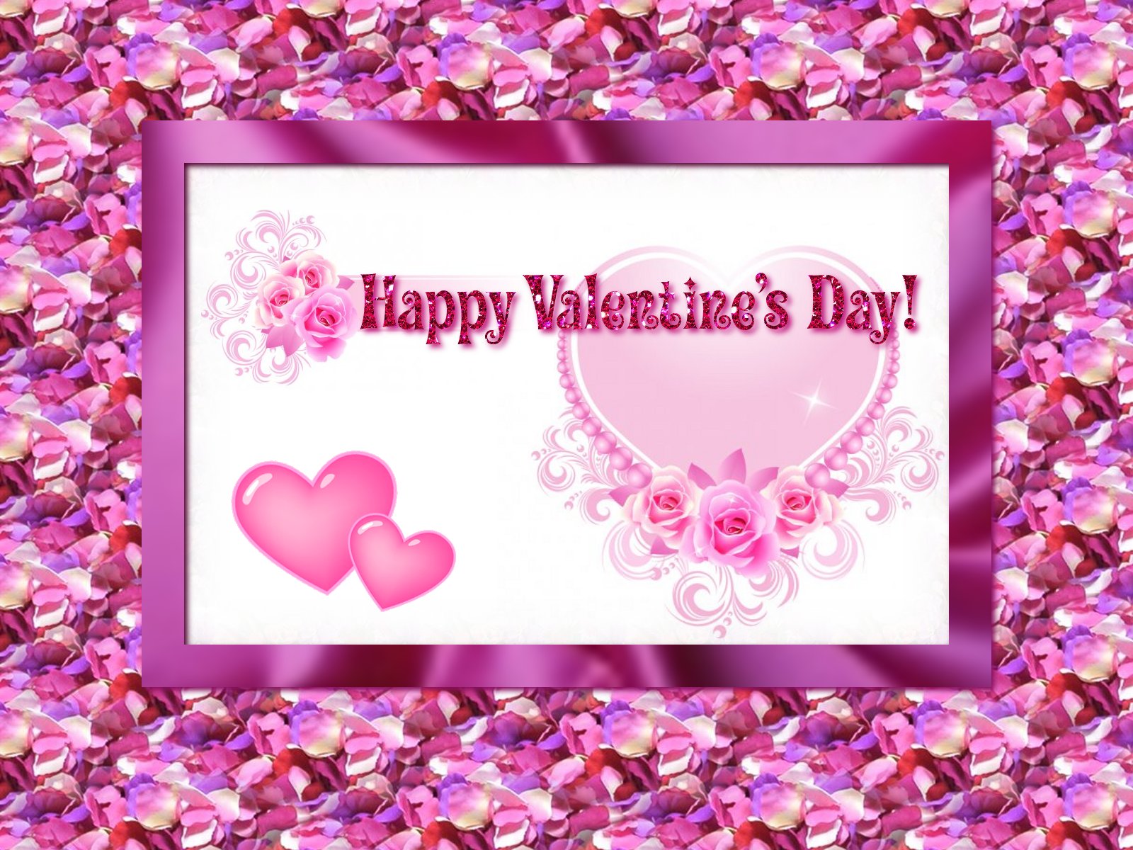 Love Wallpapers: happy valentines day wallpaper1600 x 1200