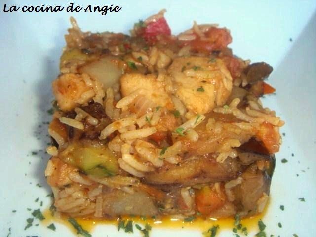 Wok De Verduras Y Pollo
