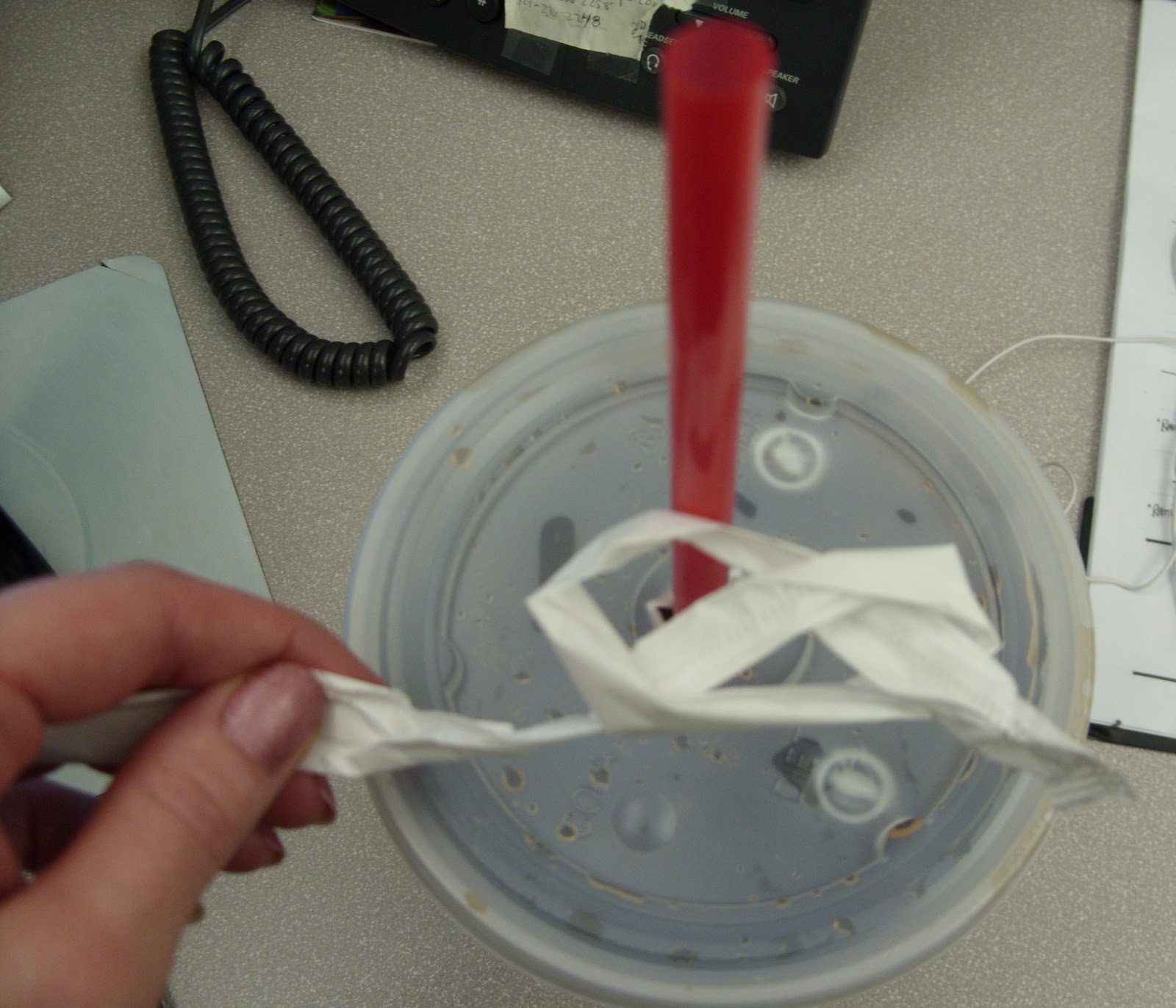 Larissa Explains It All... Straw Game