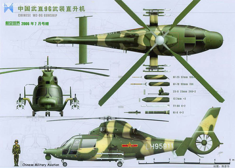 بالصورة المروحية الصينية Z-9 موجودة بمصر Chinese+Z-9G+Helicopter