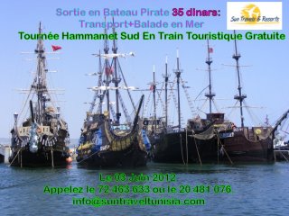 Bateau Pirate Hammamet