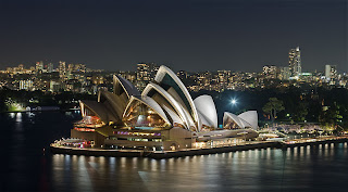 Sydney Opera House at night