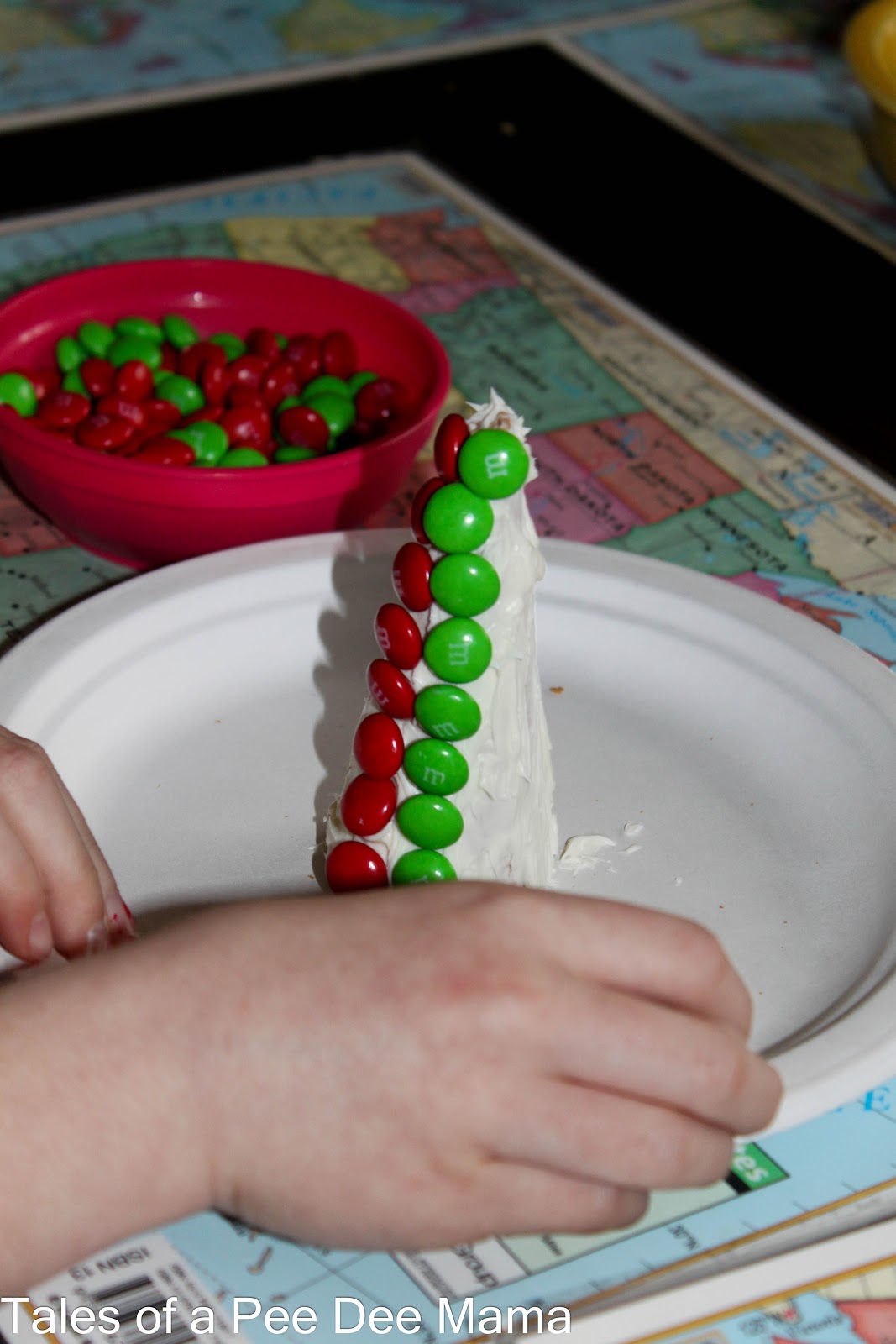 Tales of a Pee Dee Mama M&M Christmas Trees