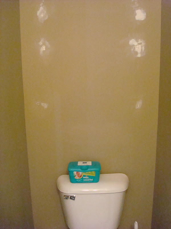 making it feel like home Painting the HalfBathroom