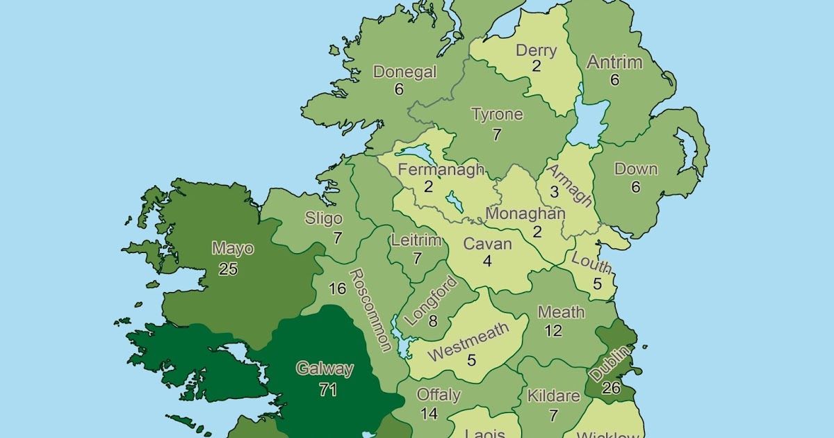 Ireland Geography Map Ireland Map Geography Political City