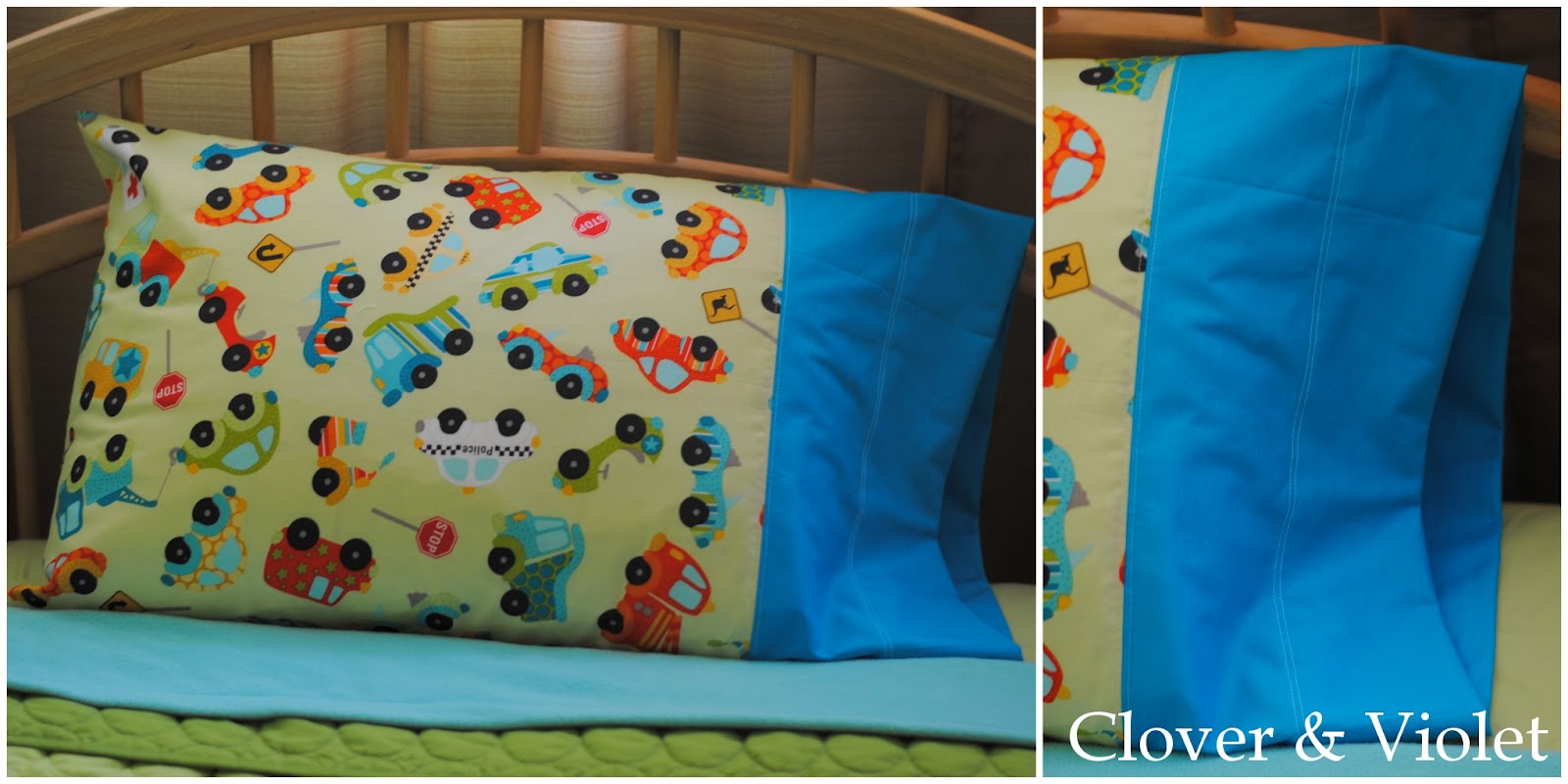 French Seam Pillowcase {tutorial} — Clover & Violet