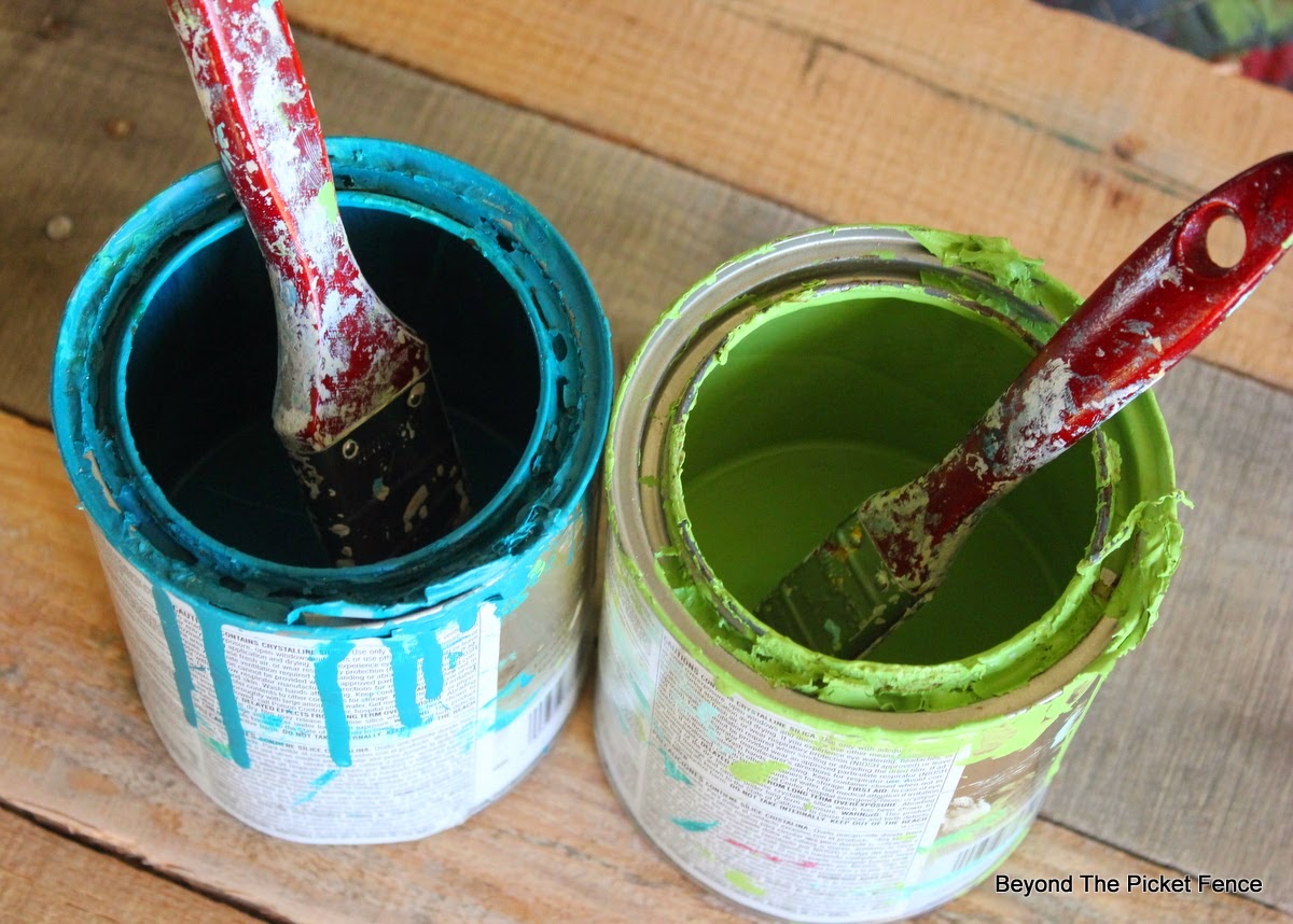 Beyond The Picket Fence Just Paint It!