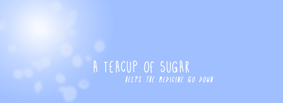 A teacup of sugar