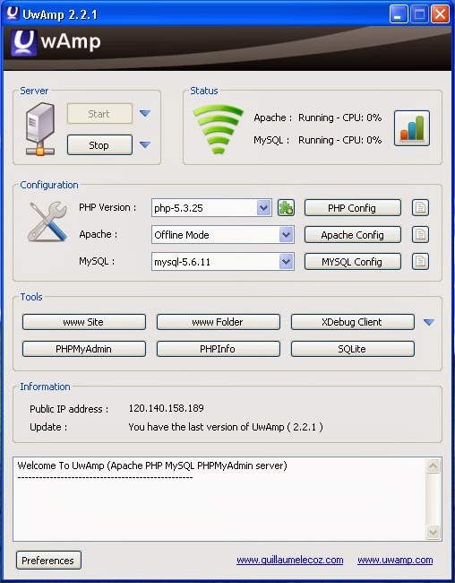 Setup Steps UwAmp 2.2.1 change Default Text Editor to Notepad++