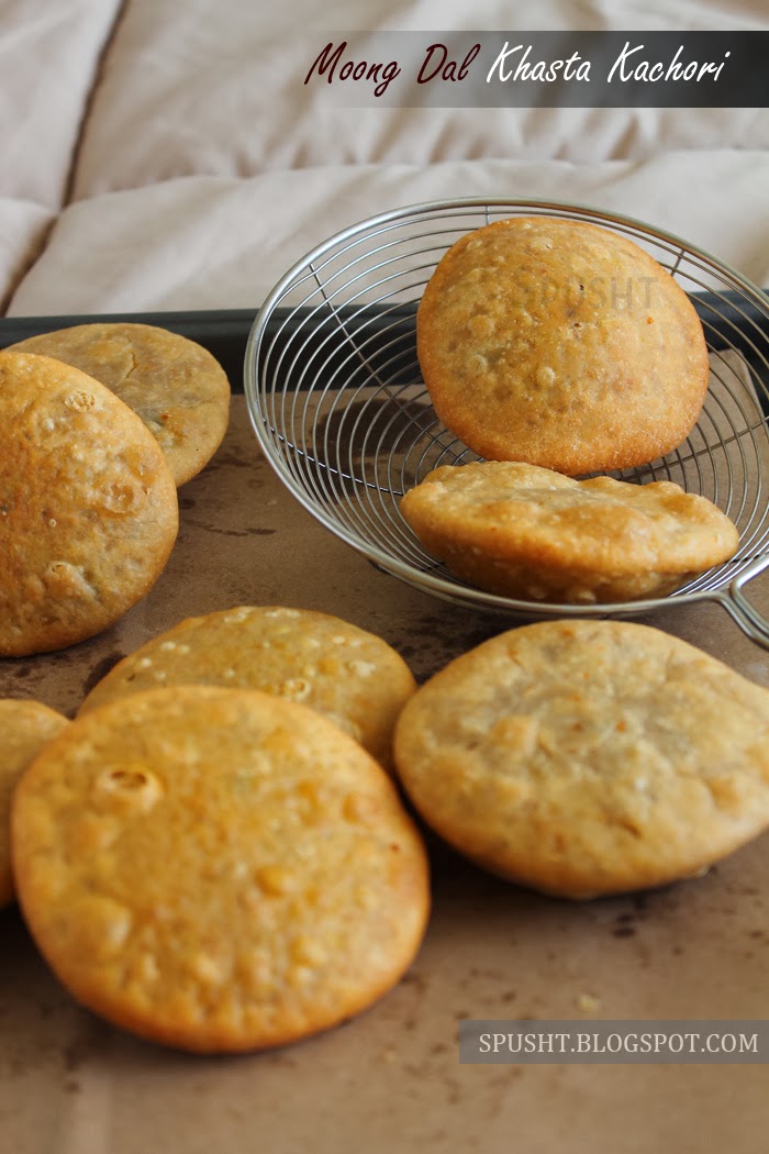Spusht Moong Dal Khasta Kachori Recipe Snack Idea