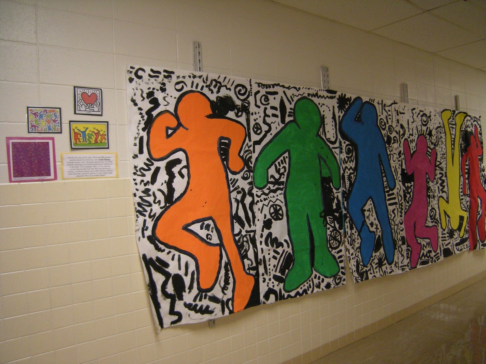 Artolazzi First day of art! 201516 school year. Keith Haring