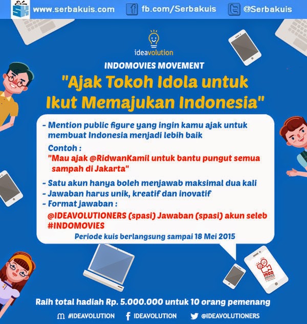 Kuis Indomovies Movement Berhadiah Total 10 Juta Kuis Indomovies Movement Berhadiah Total 10 Juta