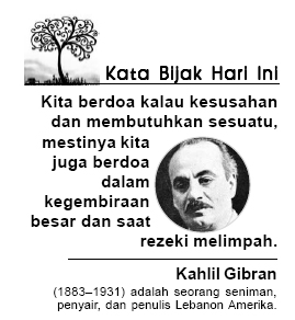 Kata-kata Bijak Kahlil Gibran - Sang Pemenang