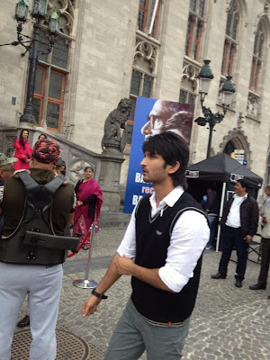 Anushka Sharma and Sushant Singh shoot for Peekay in Bruges