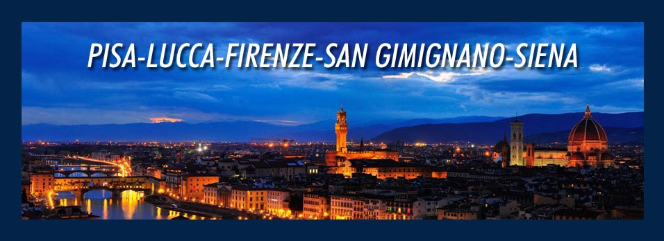 Pisa-Lucca-Firenze-San Gimignano-Siena