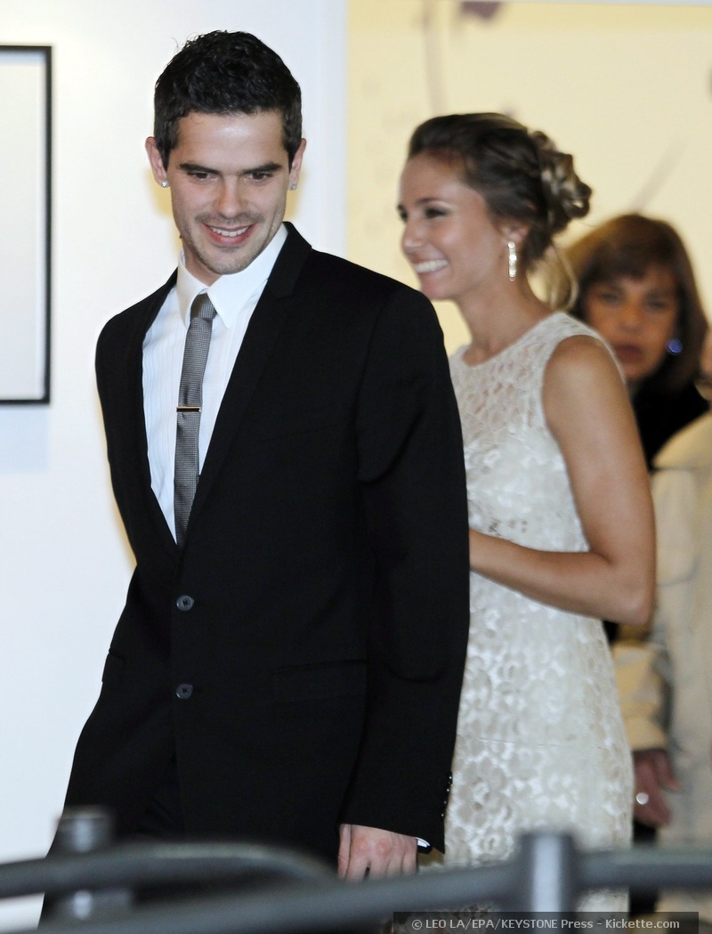 TENNIS Gisela Dulko with Husband Pics