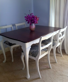 French Style Dining table sydney painted furniture