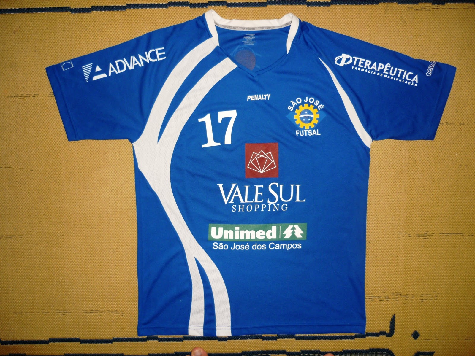 Camisas de Futsal e Futebol 019 São José Futsal São José dos Campos/SP