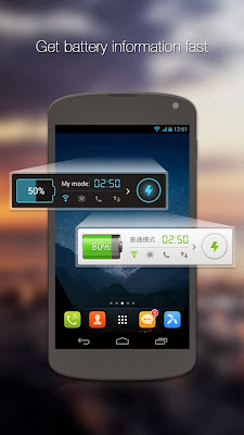 GO Battery Saver &Power Widget app icon screenshoot