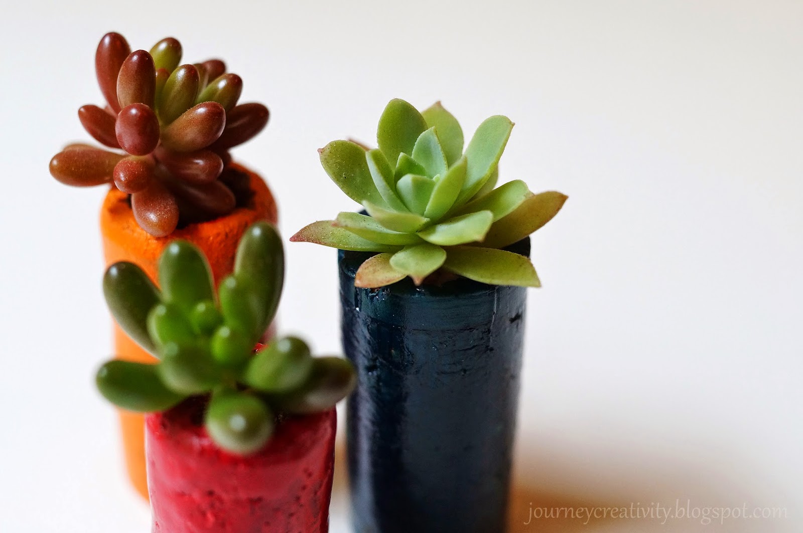 Cork flower pots Journey into Creativity