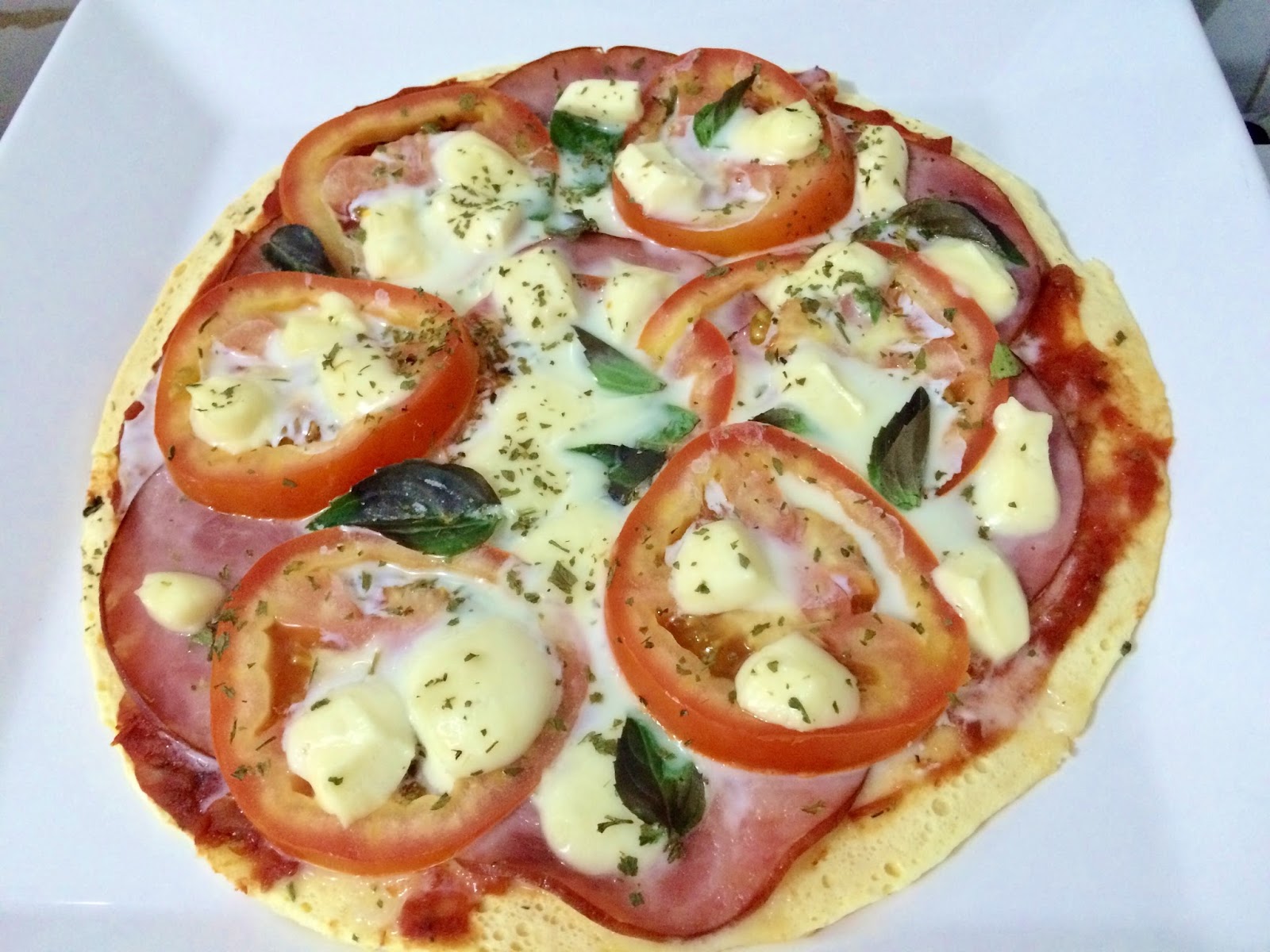 Pizza de Abobrinha com Massa integral - Picture of Super Pizza Pan