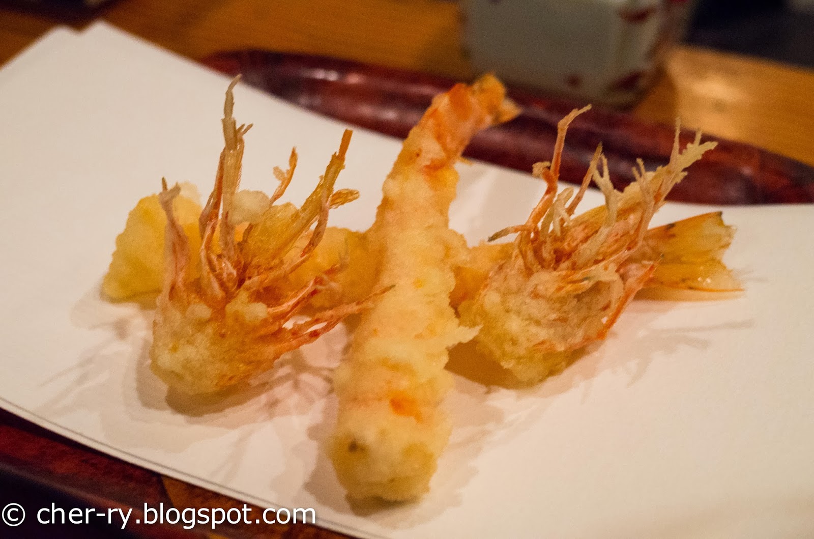 Life of a Lil Notti Monkey Tempura at Yoshikawa Inn, Kyoto