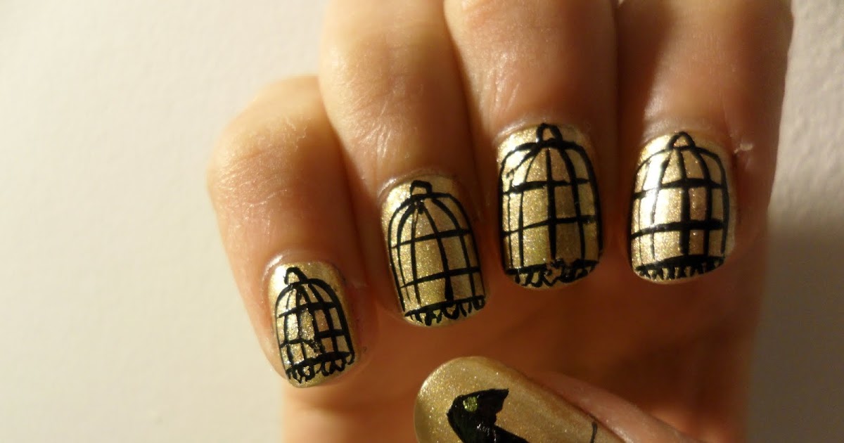 MADnails. Bird Cage Nails