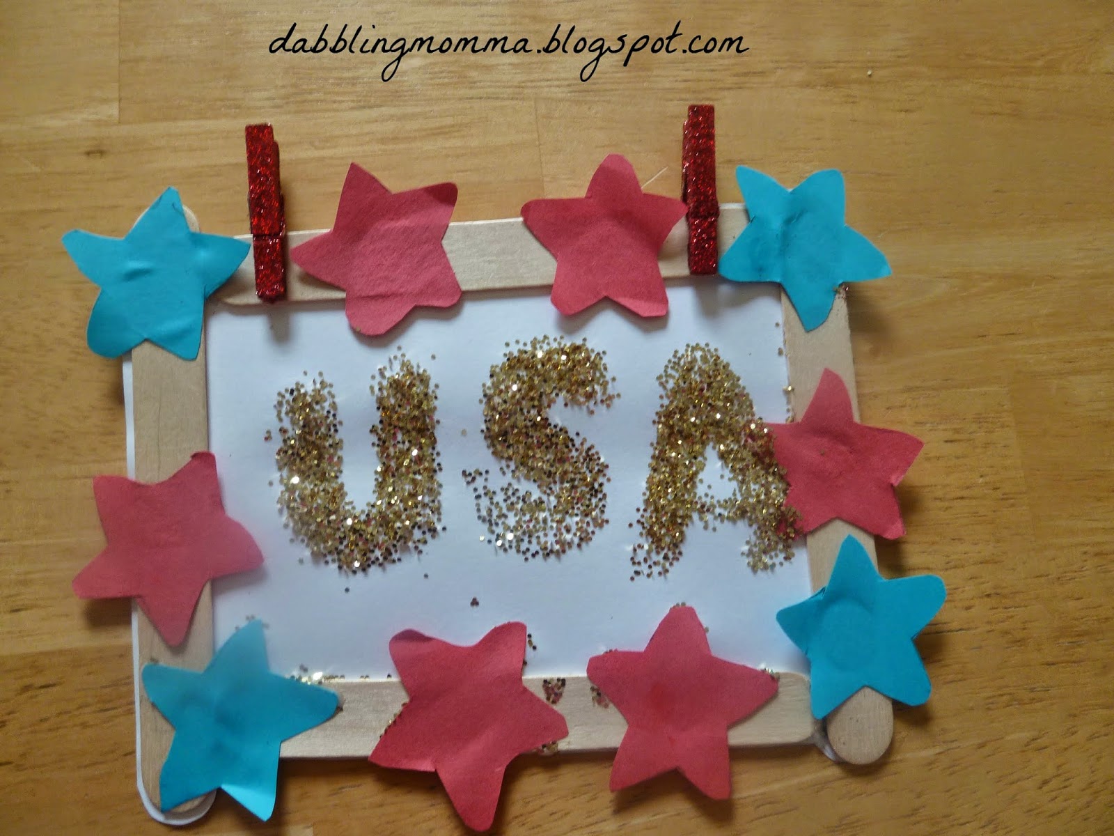 Dabblingmomma Patriotic Craft