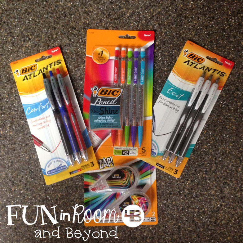 BIC Product Awesomeness Giveaway! | Fun in Room 4B