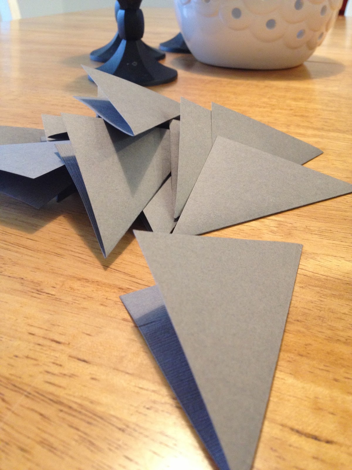 Inspired Whims DIY Triangle Confetti Garland