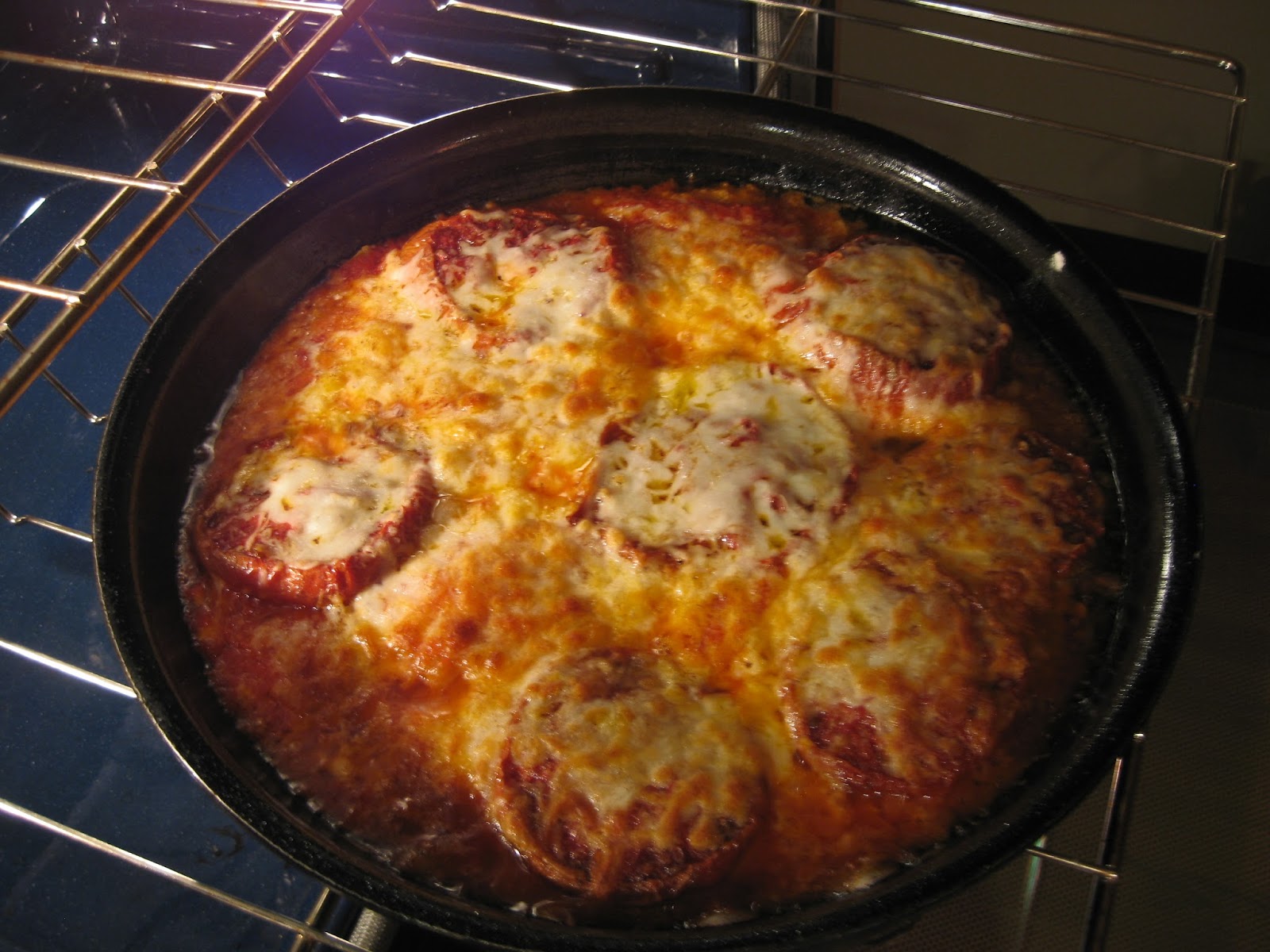 Chow Italy Chicken Parmigiana with OvenRoasted Tomatoes A 45Minute