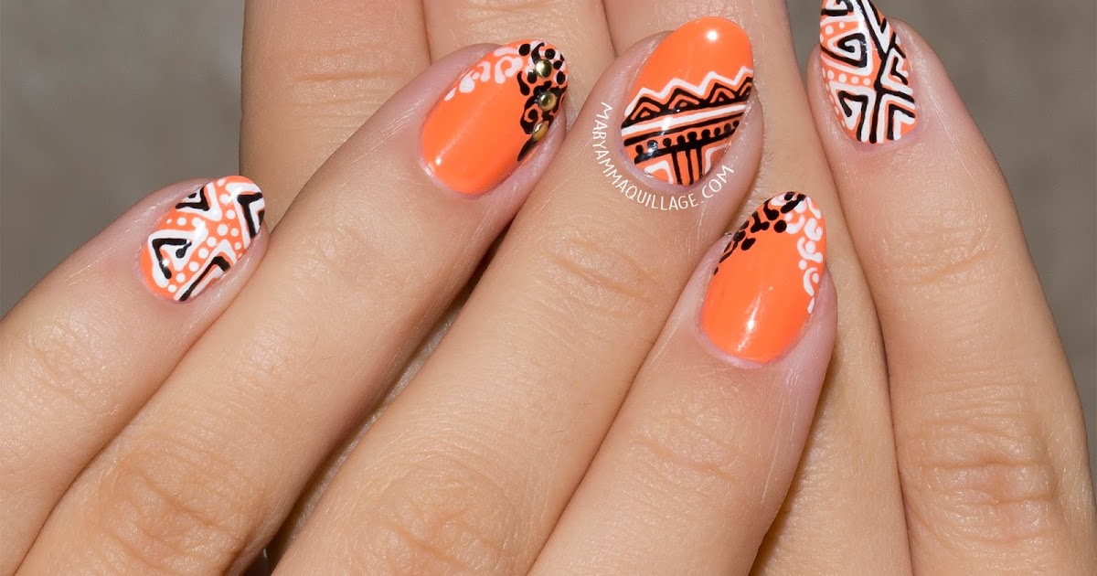 1. Tribal Nail Art Tutorial: Step by Step Guide - wide 5
