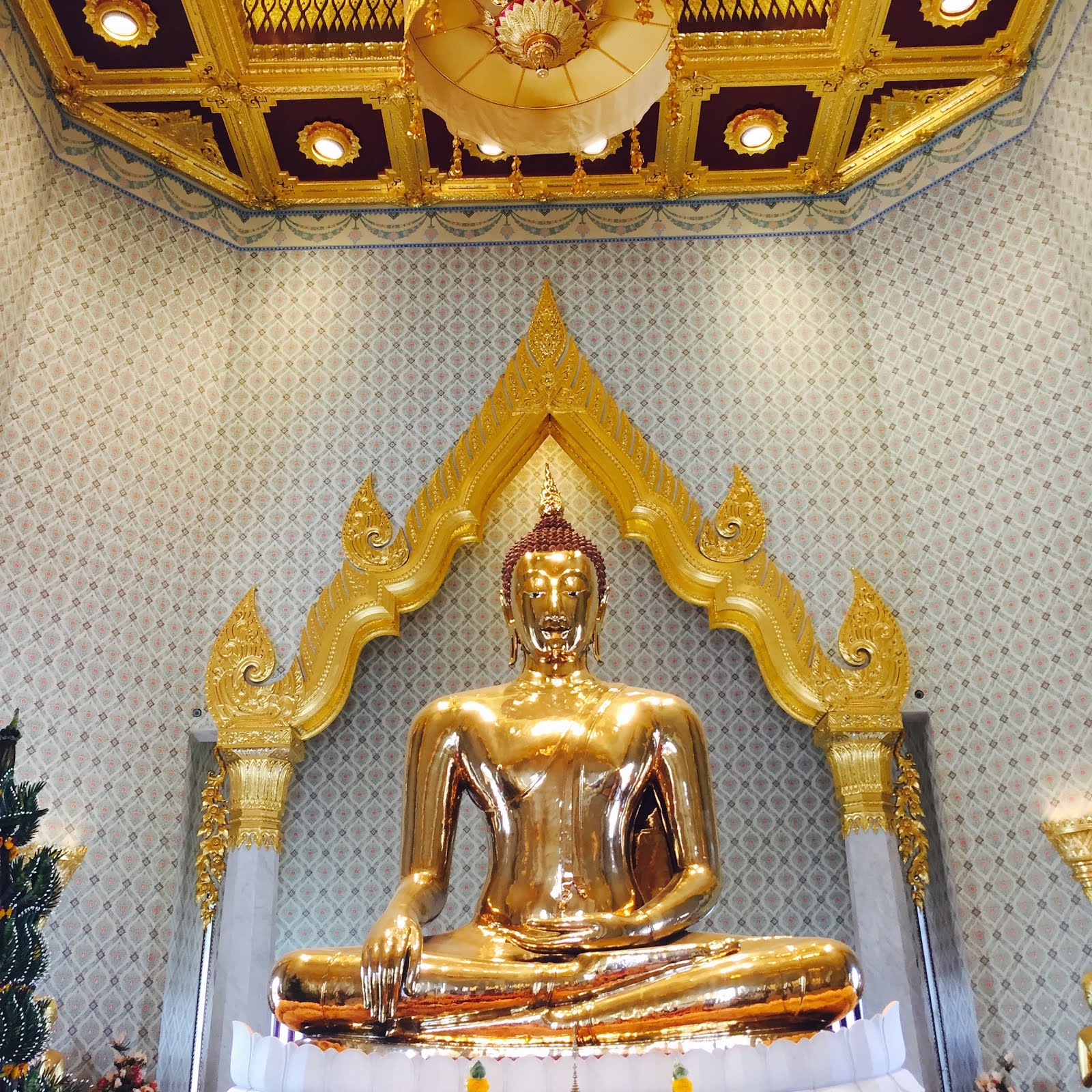 Golden Budda in South East Asia