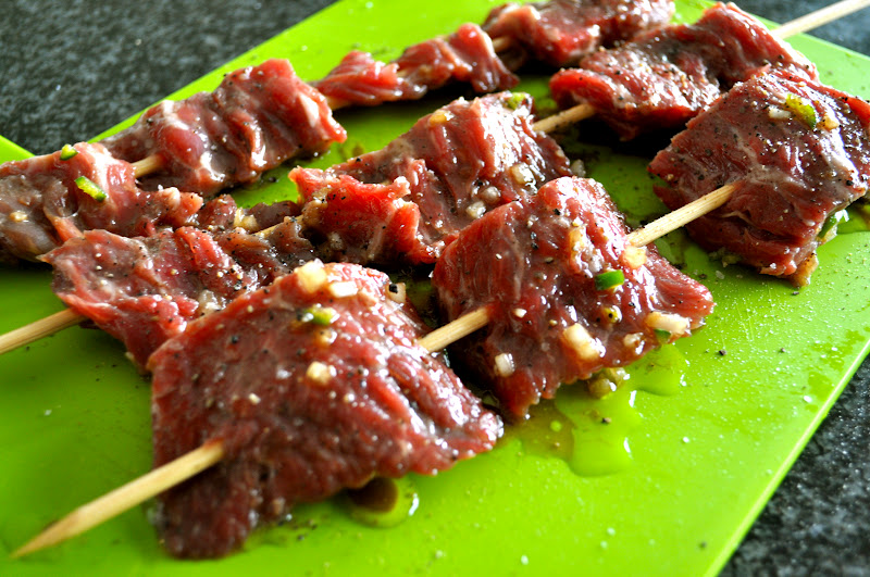 One Classy Dish ChileLime Beef Skewers