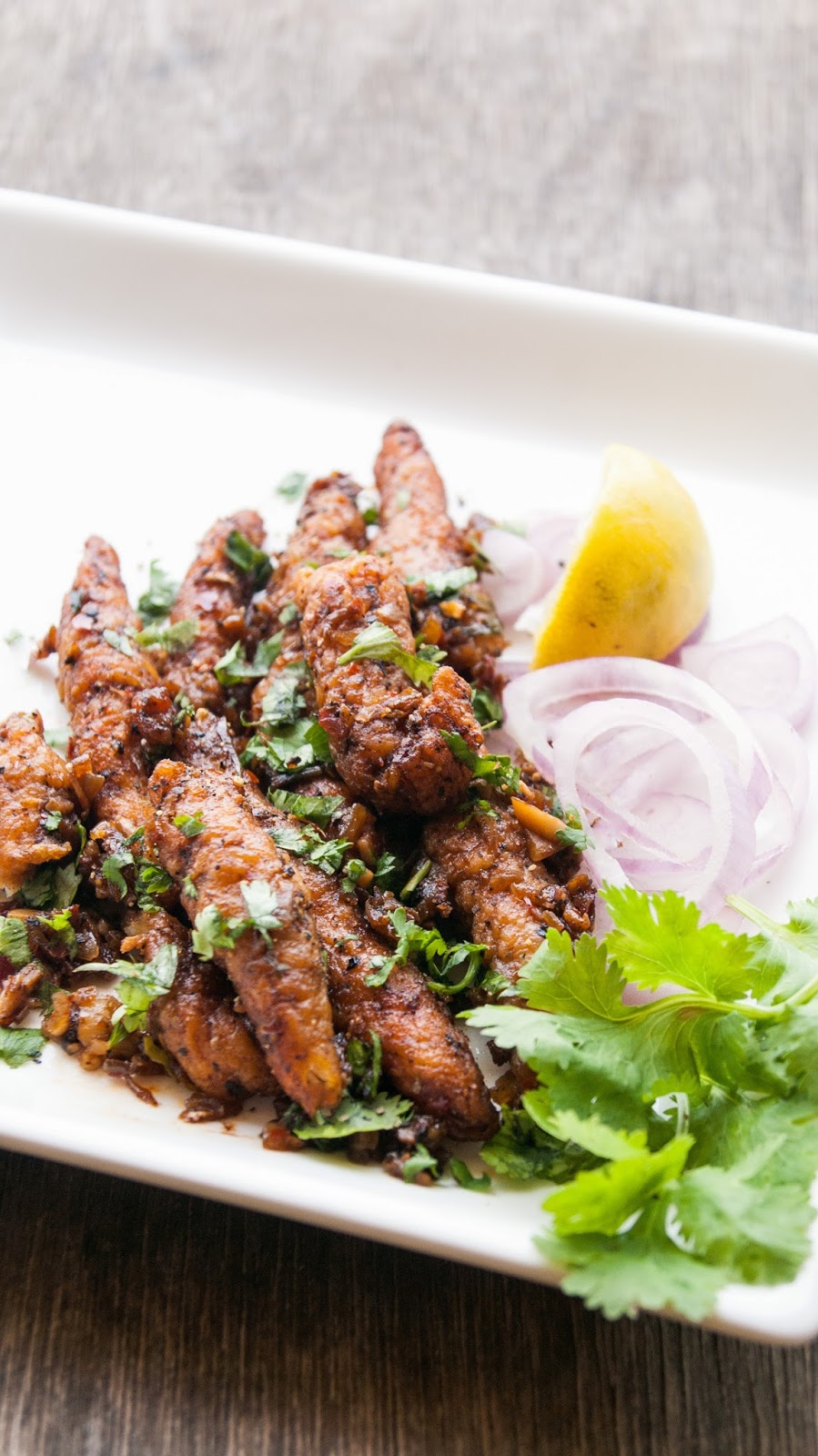 Always Hungry Honey Ginger Soy glazed chicken fingers