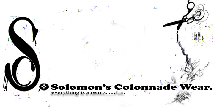 Solomon's Colonnade Wear.