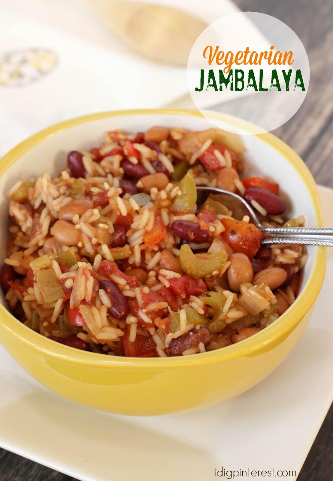 Vegetarian Jambalaya I Dig Pinterest