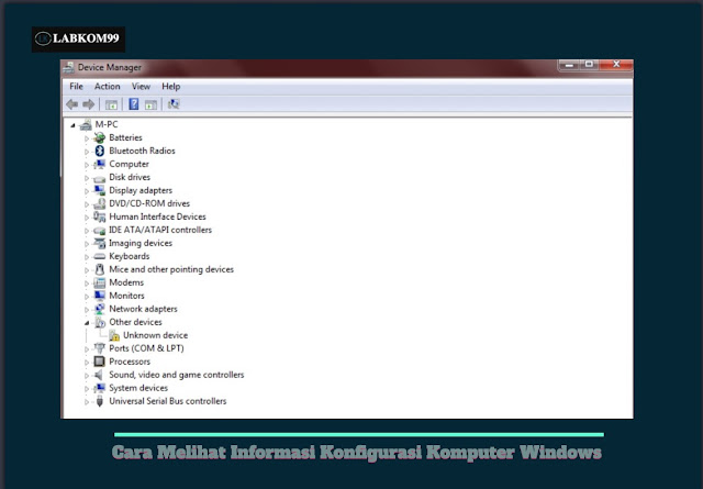 Cara Melihat Informasi Konfigurasi Komputer Windows Cara Melihat Informasi Konfigurasi Komputer Windows