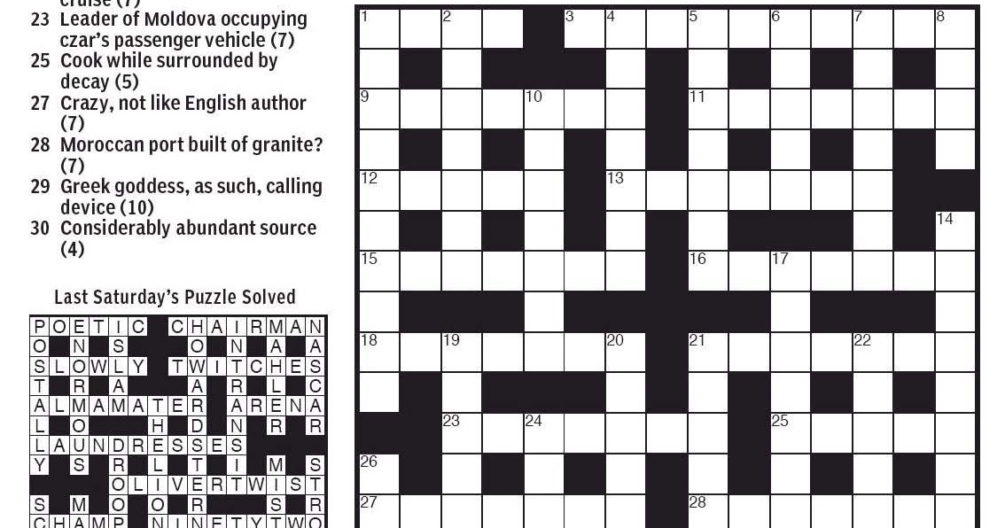oil worker crossword clue.