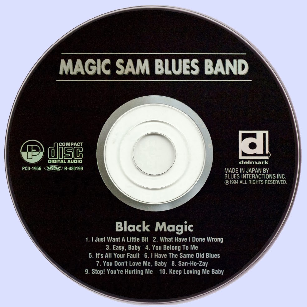 Plain and Fancy: Magic Sam Blues Band - Blac Magic (1968 us, effective  electric blues, japan issue)