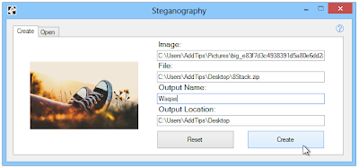 Steganography Windows Software
