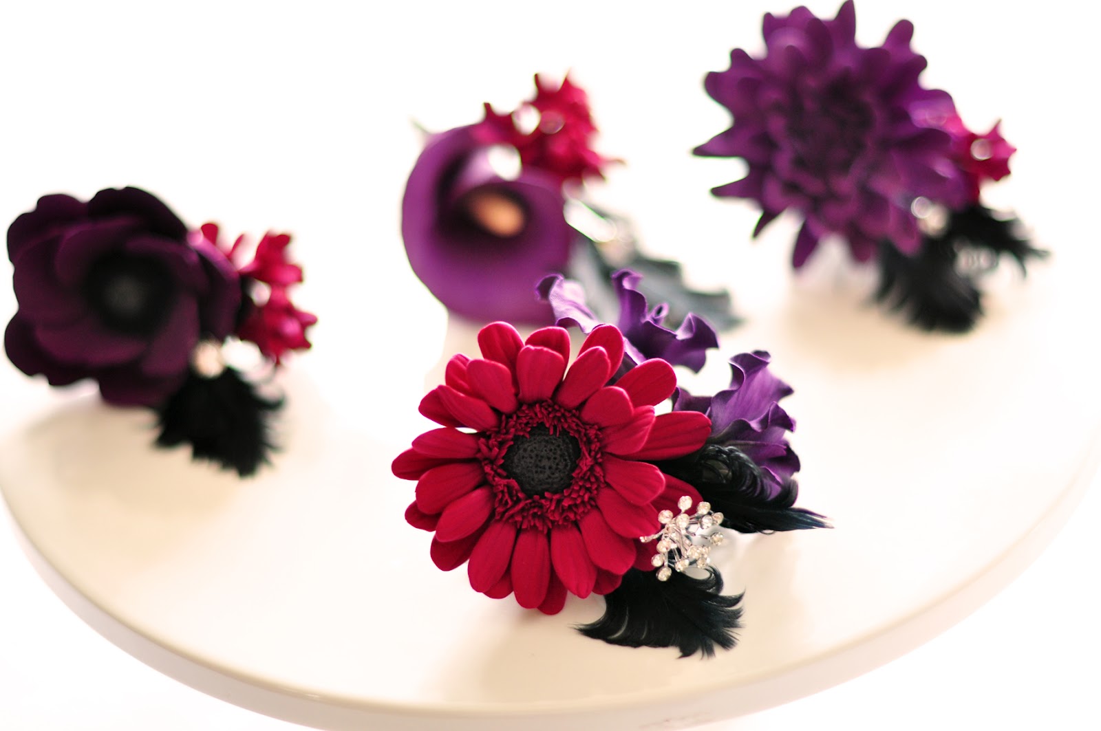 DK Designs 1920s Vintage Glam Inspired Wedding Flowers