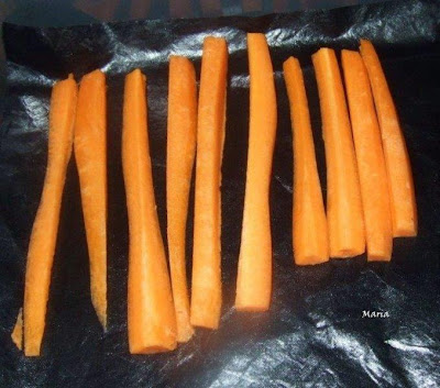 Palitos De Zanahoria Al Horno