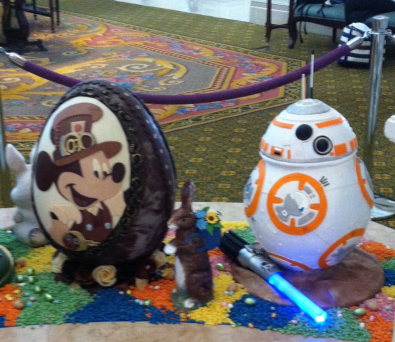 It's Now or Never GRAND Chocolate Easter Eggs at the Grand Floridian! 2016